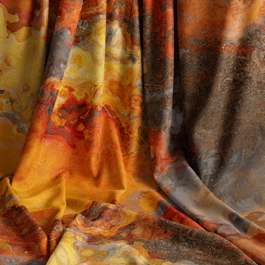 Fabric by the Yard, Lava Flow