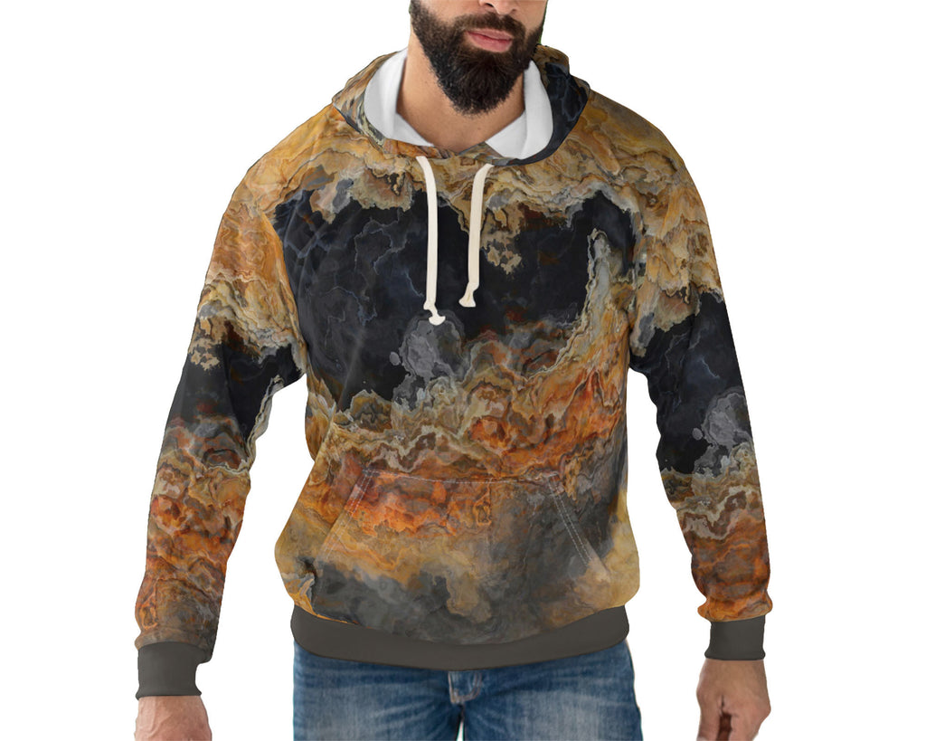 Pullover Hoodie, Black Canyon