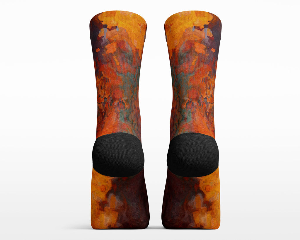 Unisex Socks, Desert Fusion