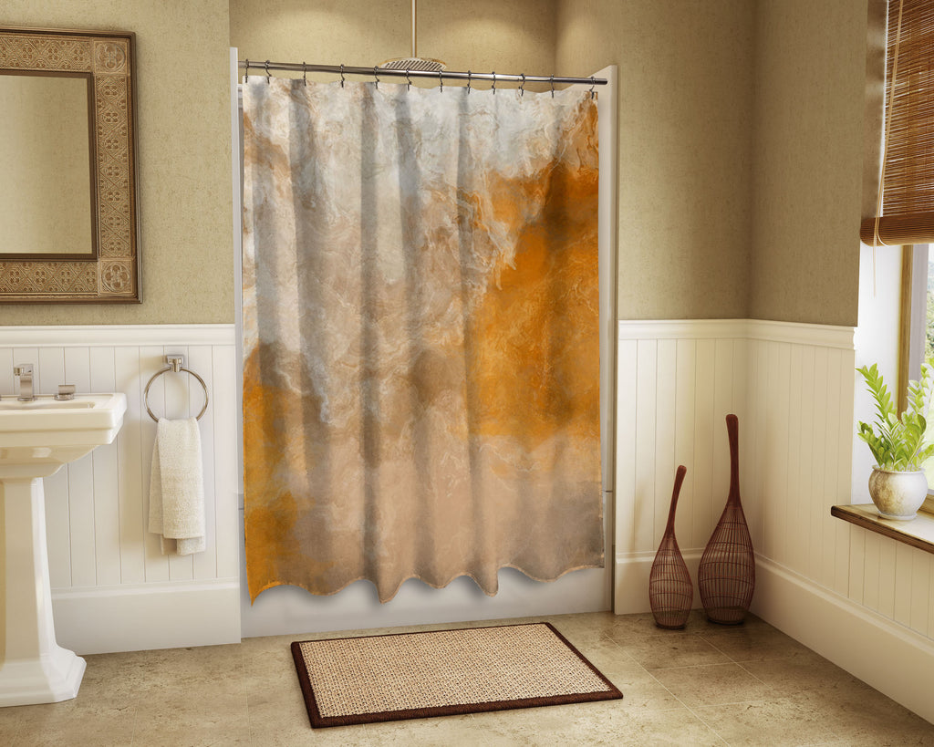 Shower Curtain, Evening Gold