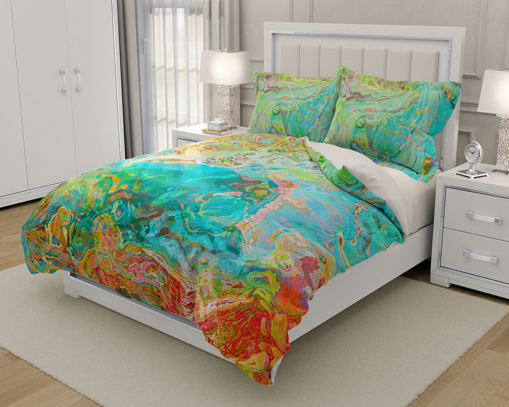 King, Queen or Twin Duvet Cover, Spring Melody