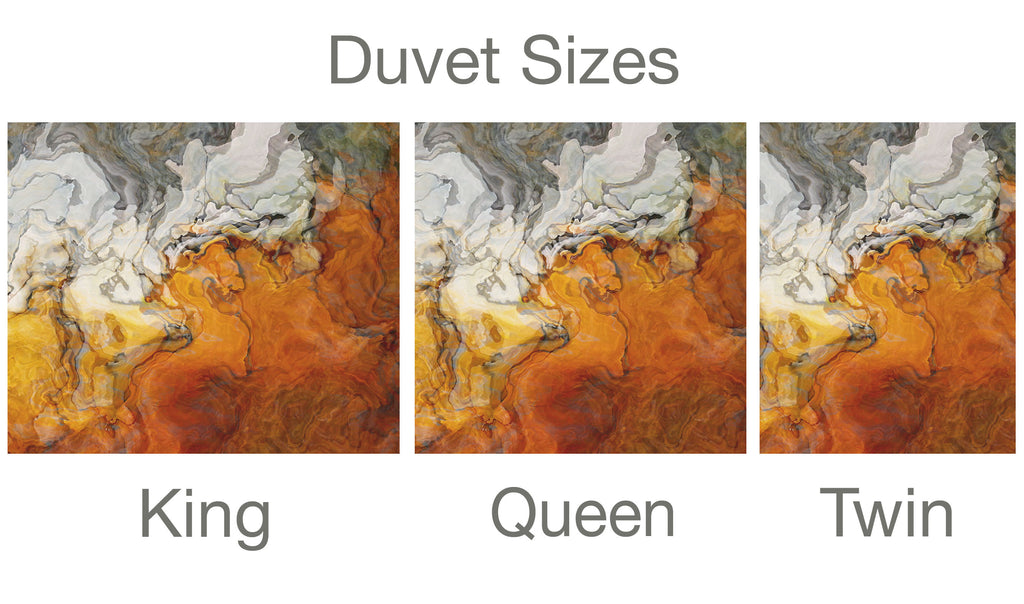 King, Queen or Twin Duvet Cover, Baby Teeth