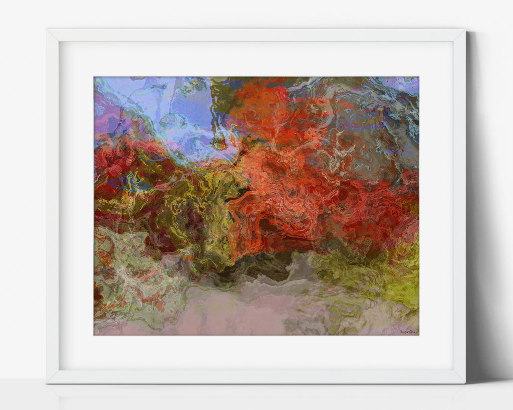 Abstract Art Print on Fine Art Paper, Gallery Quality Giclée Print