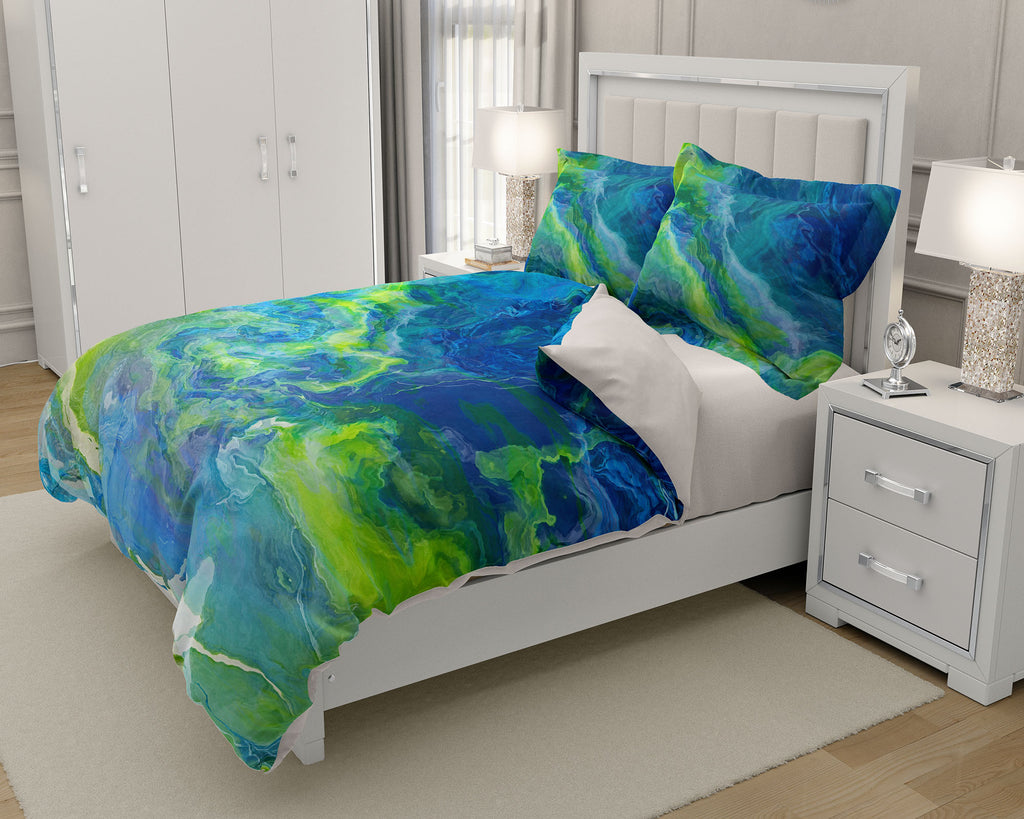 King, Queen or Twin Duvet Cover, River Dream