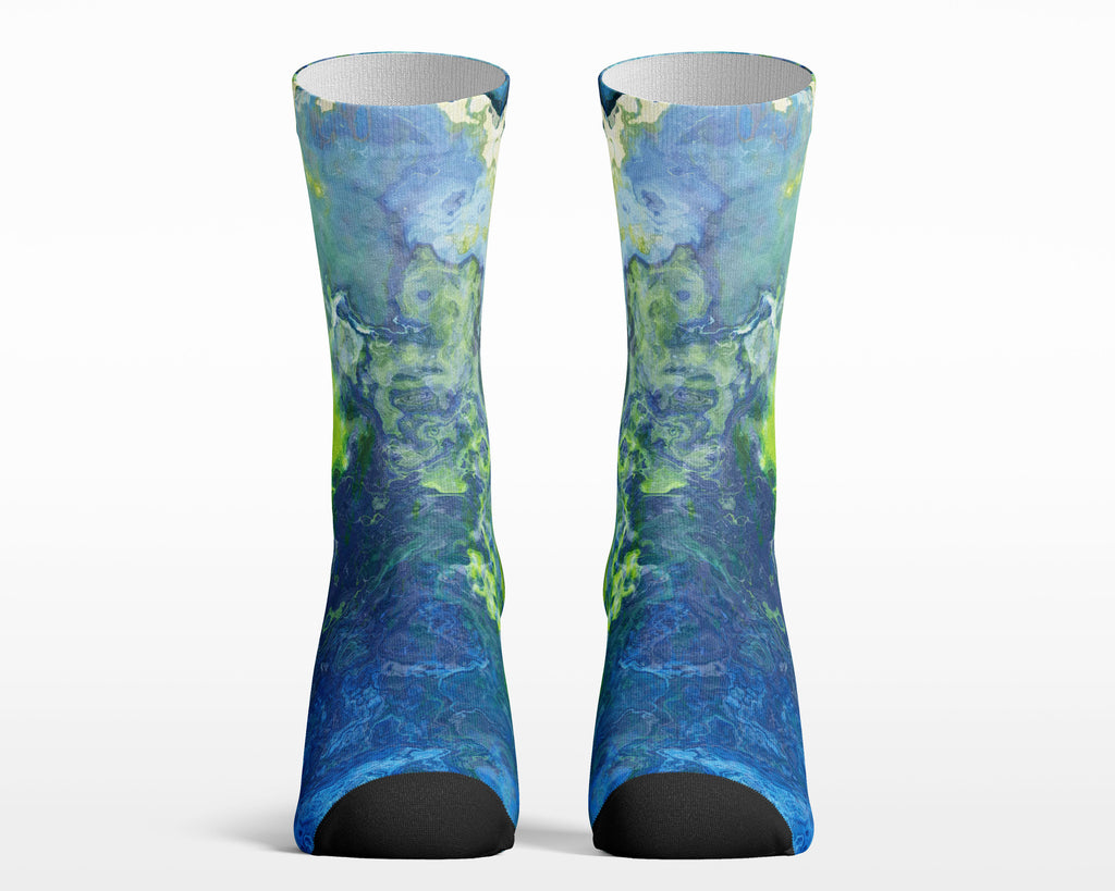 Unisex Socks, River Dream