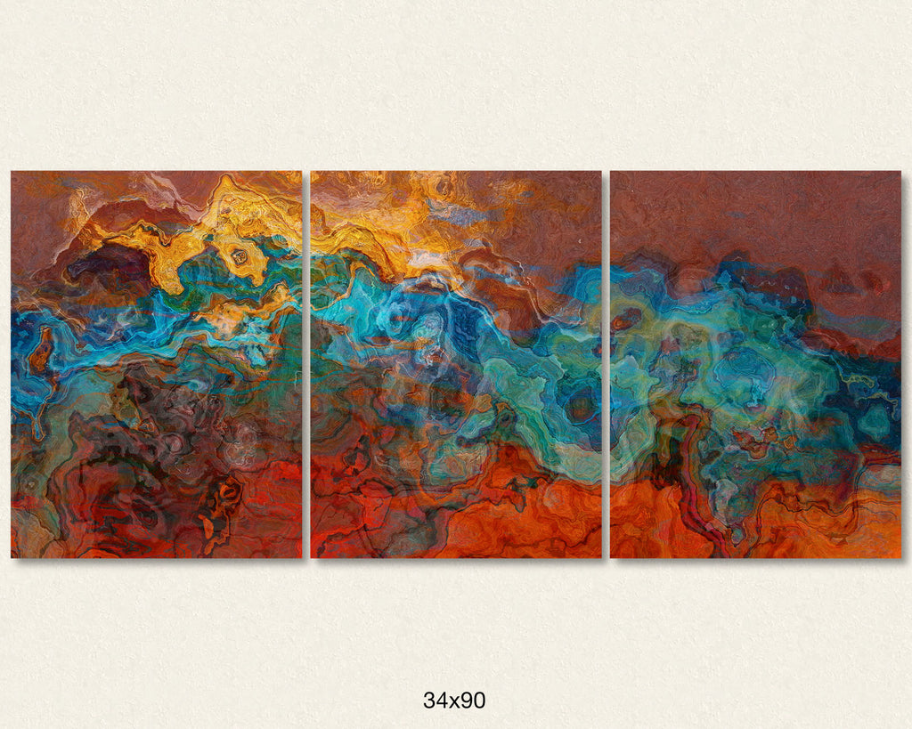 Canvas print, 30x72 to 40x90, Sedona Sunrise