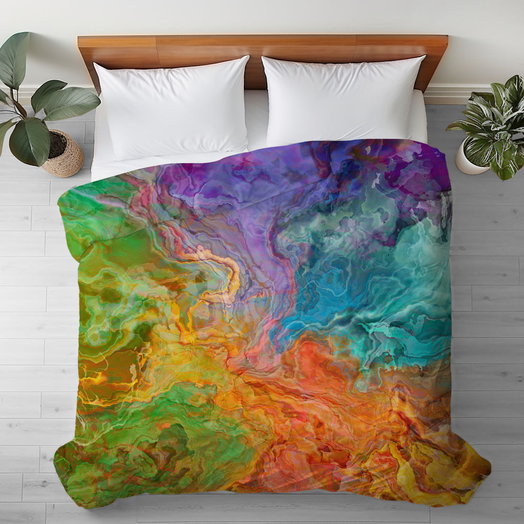 Abstract King, Queen or Twin Duvet Cover, Carnival