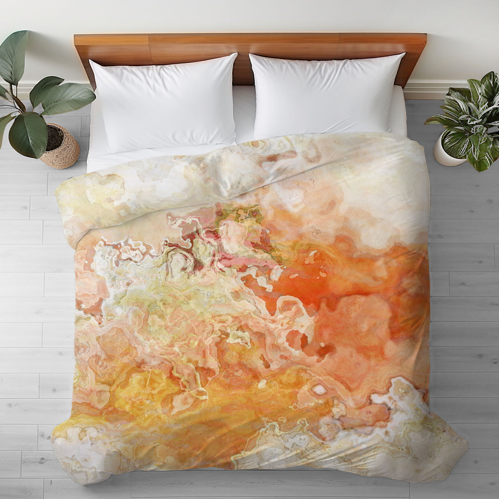 Abstract King, Queen or Twin Duvet Cover, Cupcake