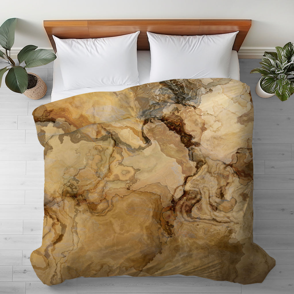 Abstract King, Queen or Twin Duvet Cover, Earthbound