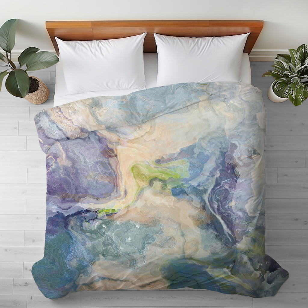 Abstract King, Queen or Twin Duvet Cover, Emergence