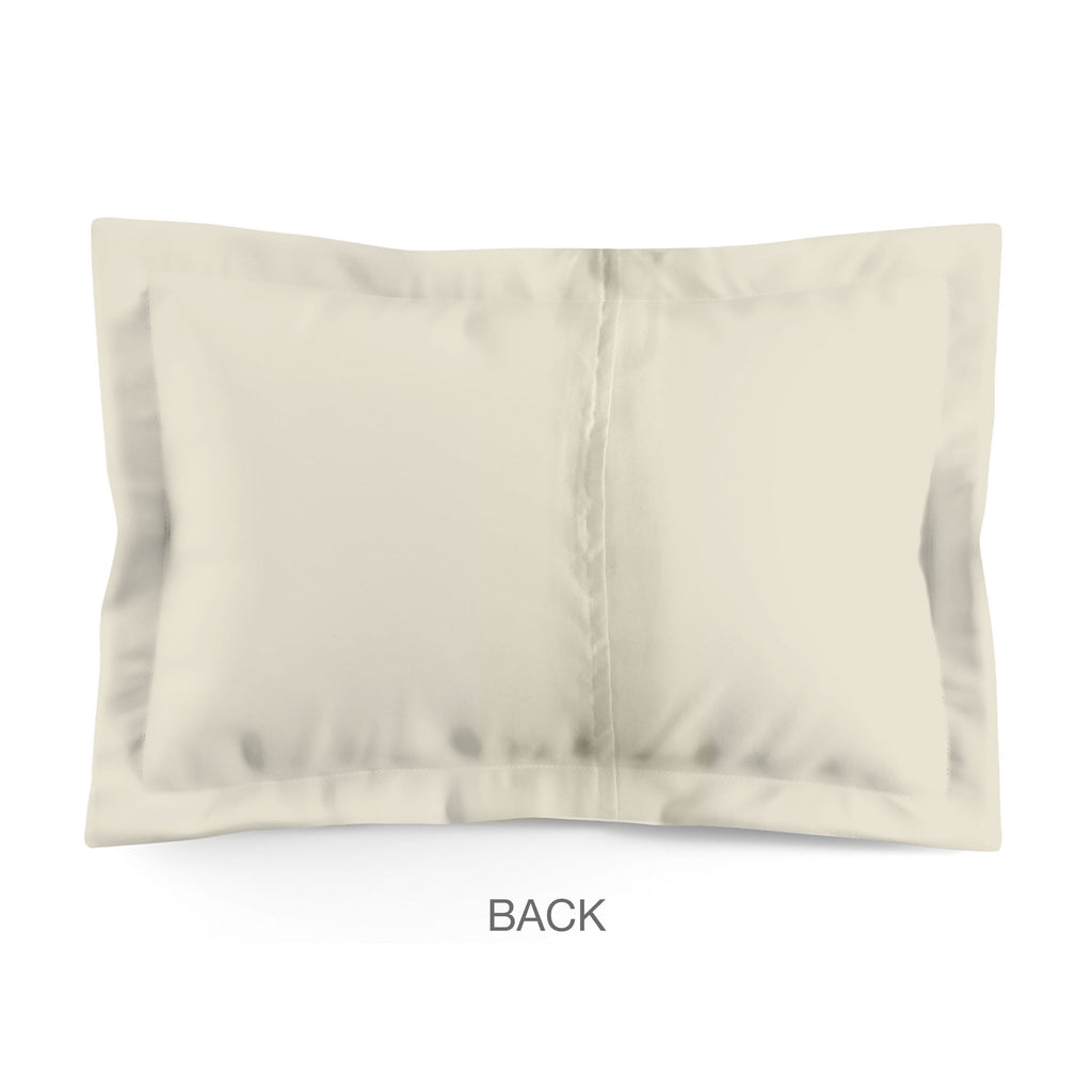 Floral Sham in Cotton or Polyester, African Violets