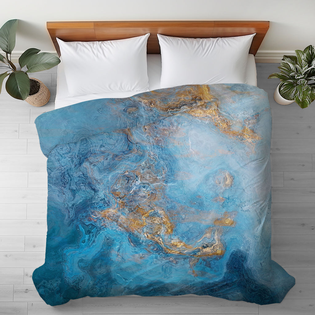 Abstract King, Queen or Twin Duvet Cover, Gentle Mercy