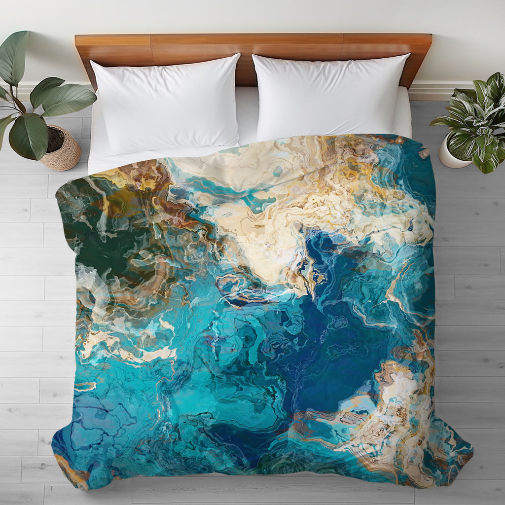 Abstract King, Queen or Twin Duvet Cover, Muse