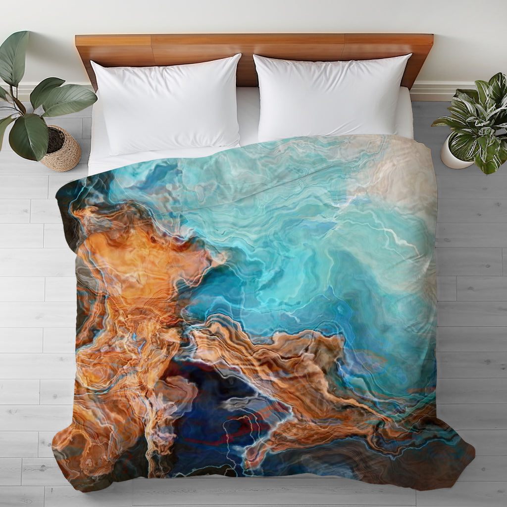 Abstract King, Queen or Twin Duvet Cover, Revolution