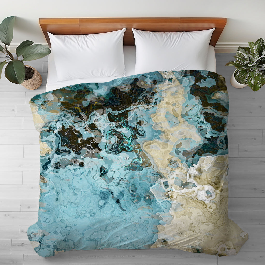 Abstract King, Queen or Twin Duvet Cover, Rhythm