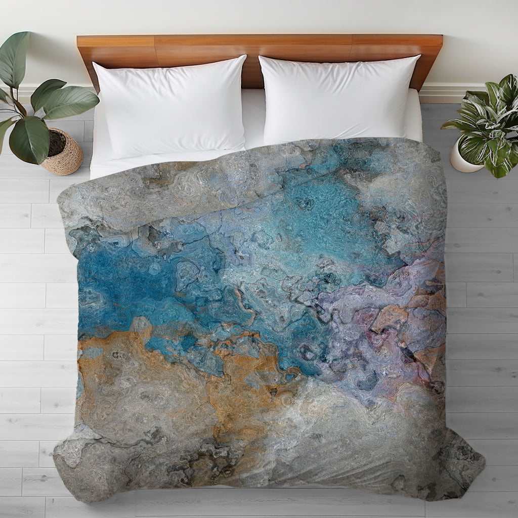 Abstract King, Queen or Twin Duvet Cover, Silent Echo