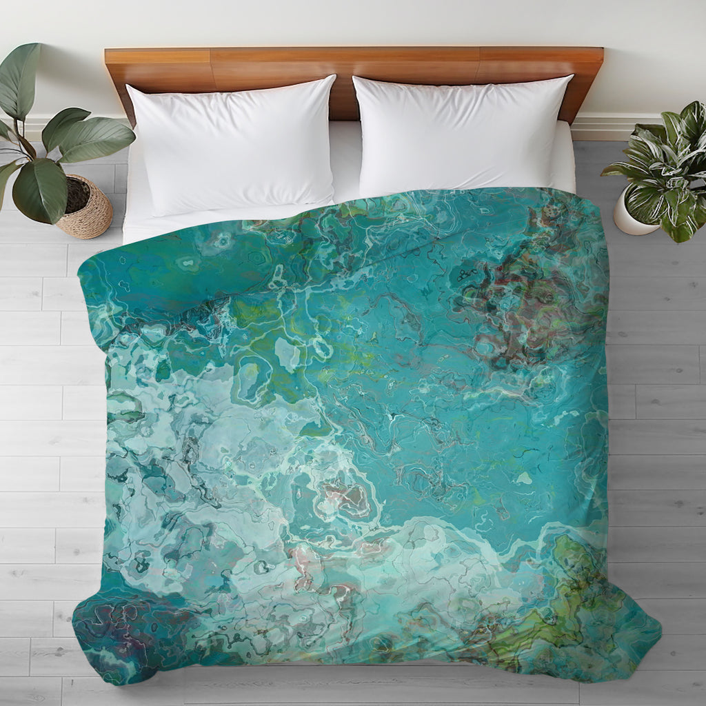 Abstract King, Queen or Twin Duvet Cover, Soft Concept