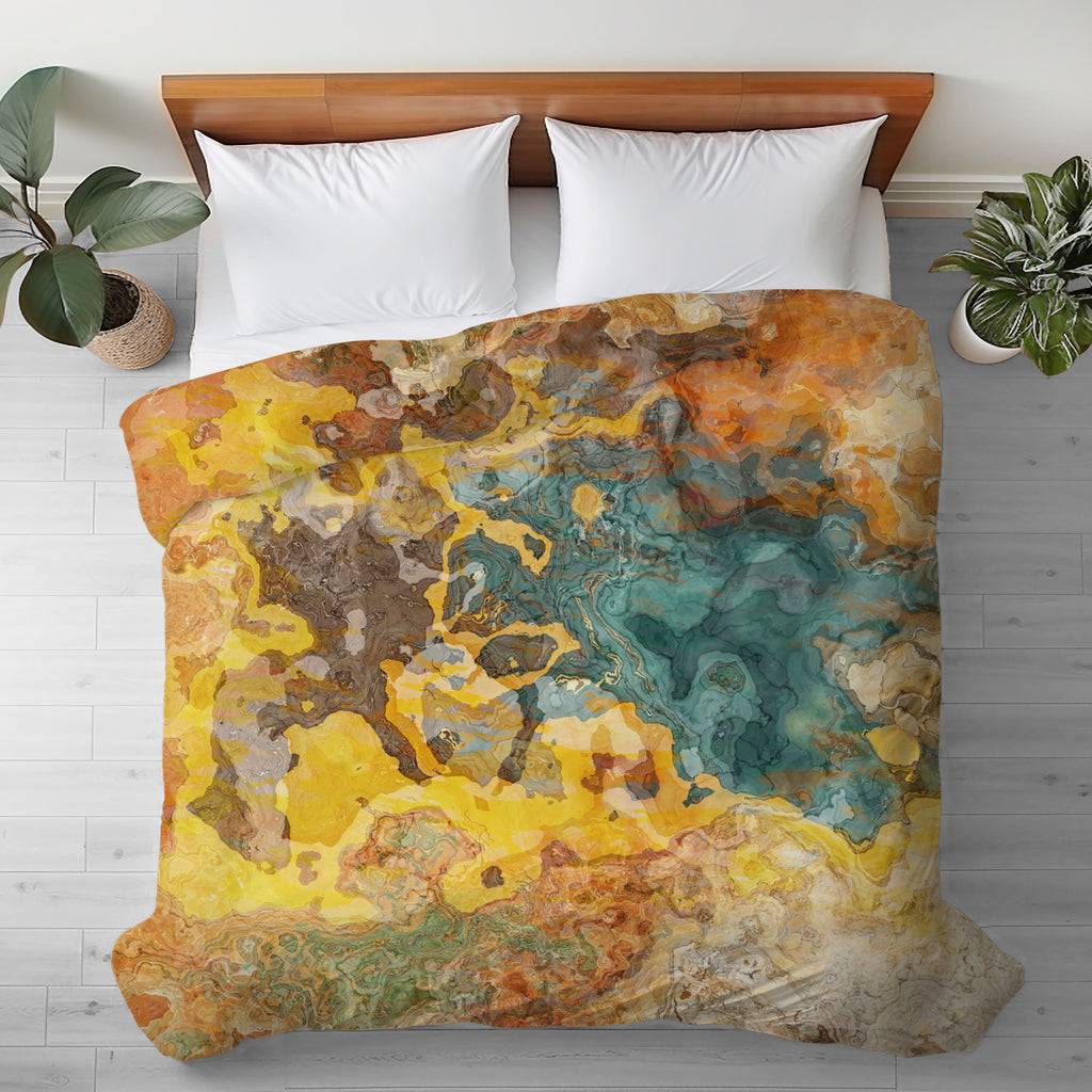 Abstract King, Queen or Twin Duvet Cover, Tuscany