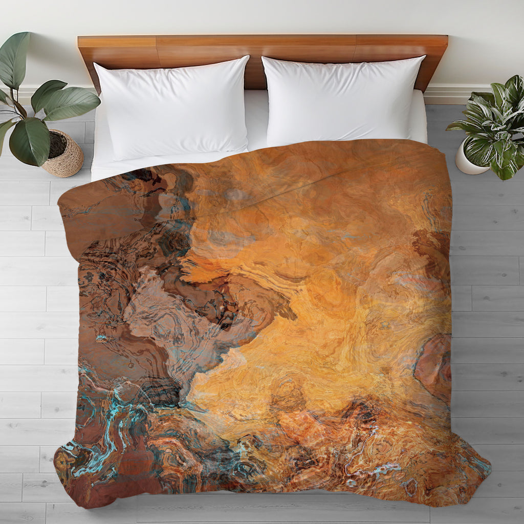 Abstract King, Queen or Twin Duvet Cover, Tucson