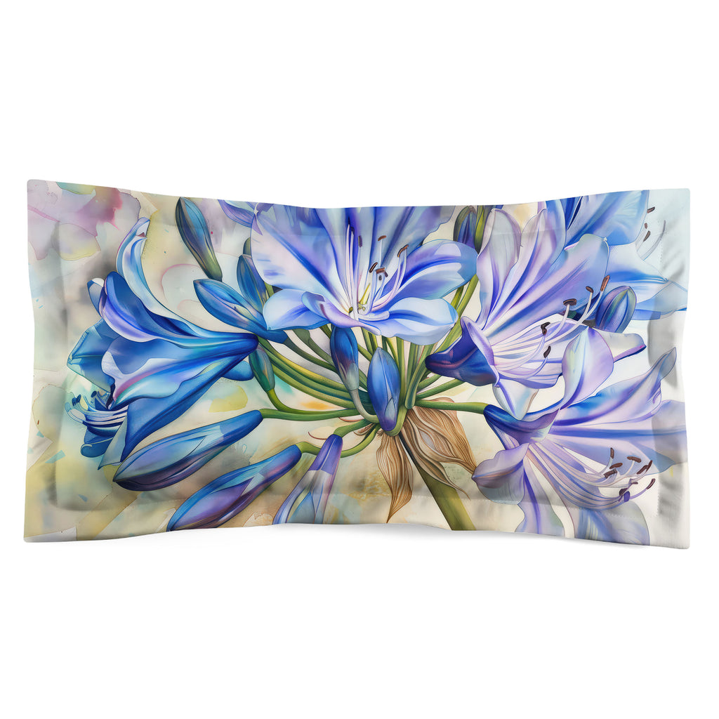 Floral Sham, Agapanthus Nile Lily