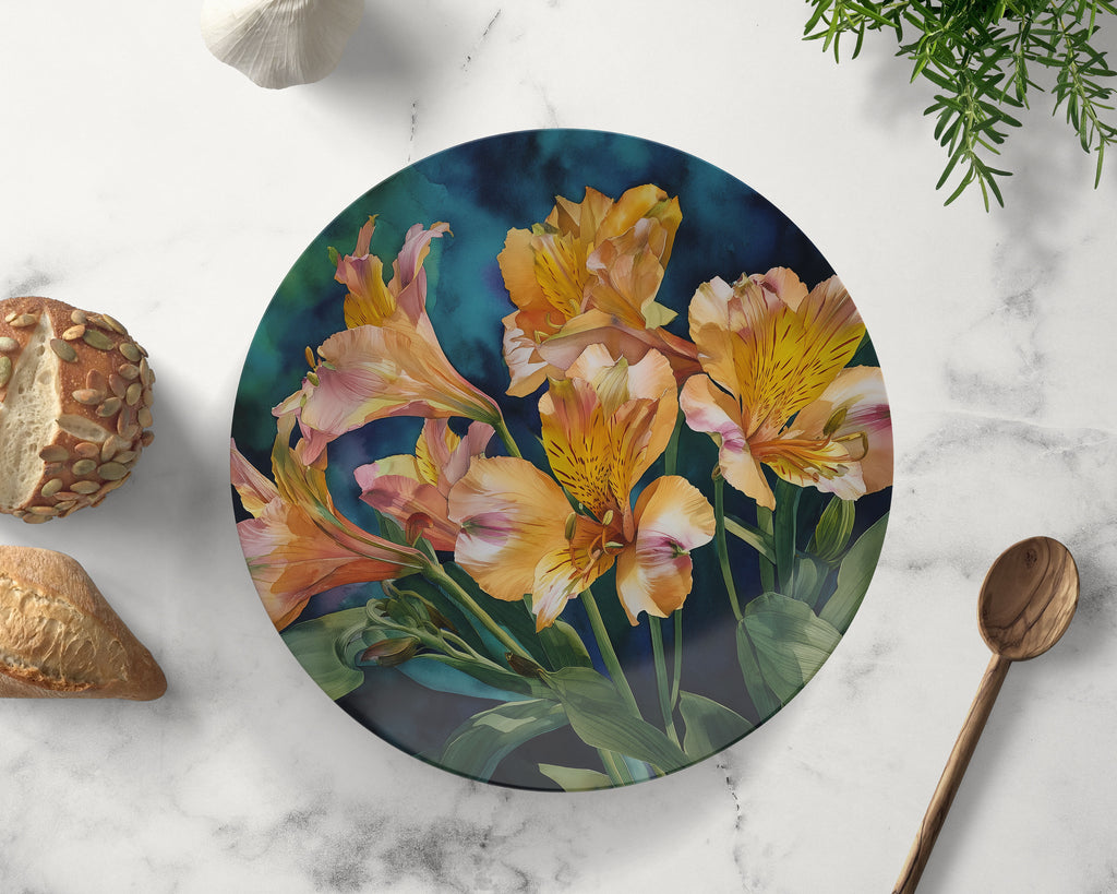Floral Dinnerware, Alstroemeria Peruvian Lily