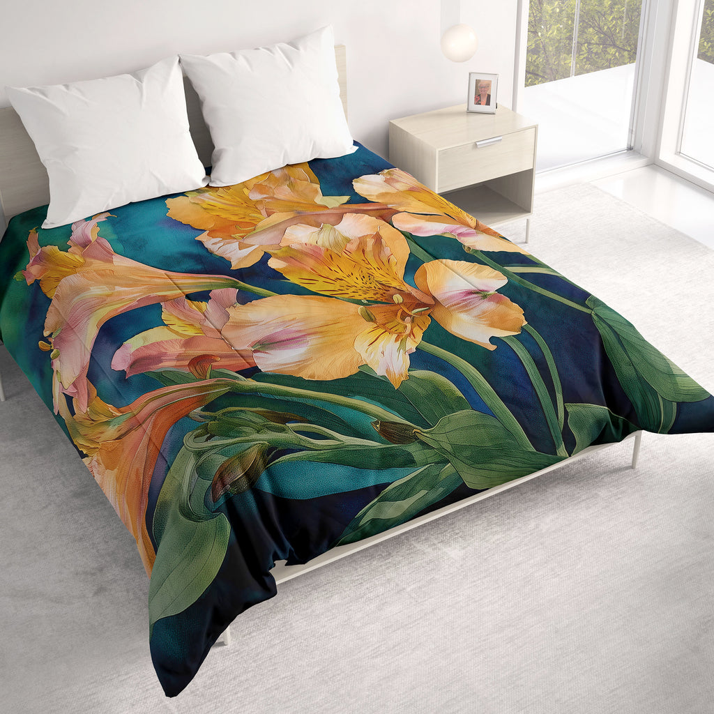 Floral Comforter, Alstroemeria Peruvian Lily