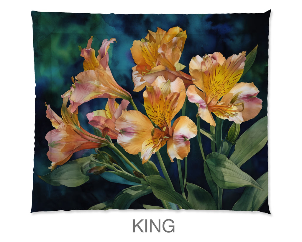 Floral Comforter, Alstroemeria Peruvian Lily