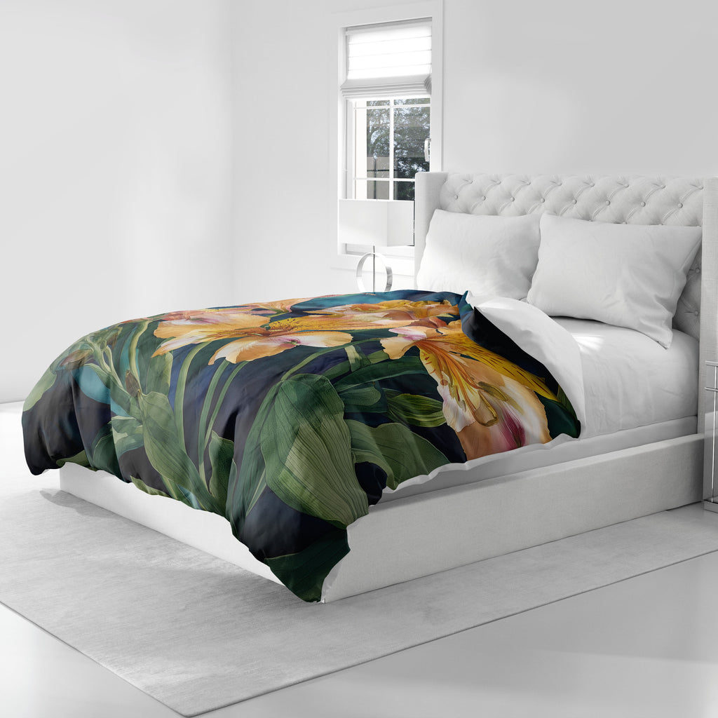 Floral Duvet Covers, Alstroemeria Peruvian Lily