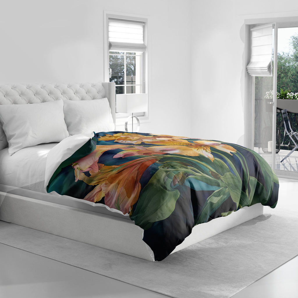 Floral Duvet Covers, Alstroemeria Peruvian Lily