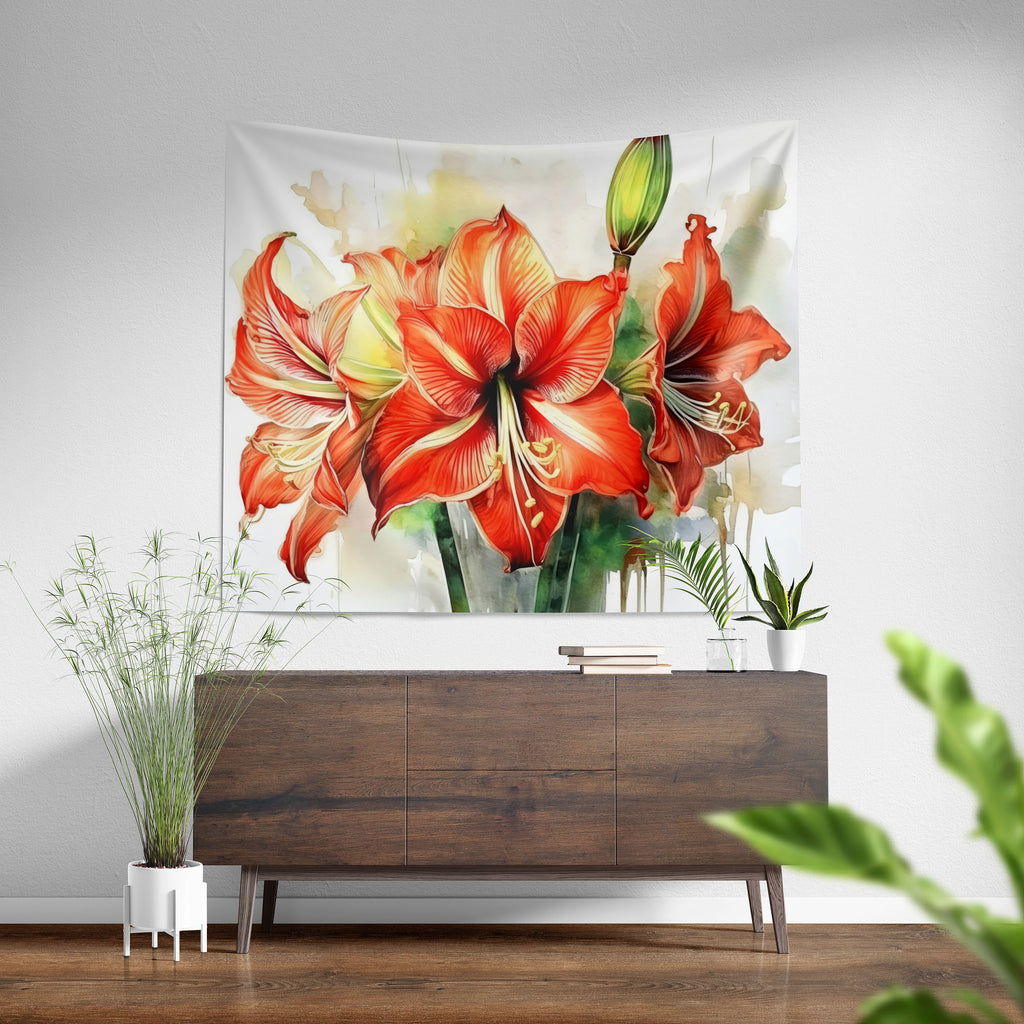 Floral Tapestry, Amaryllis