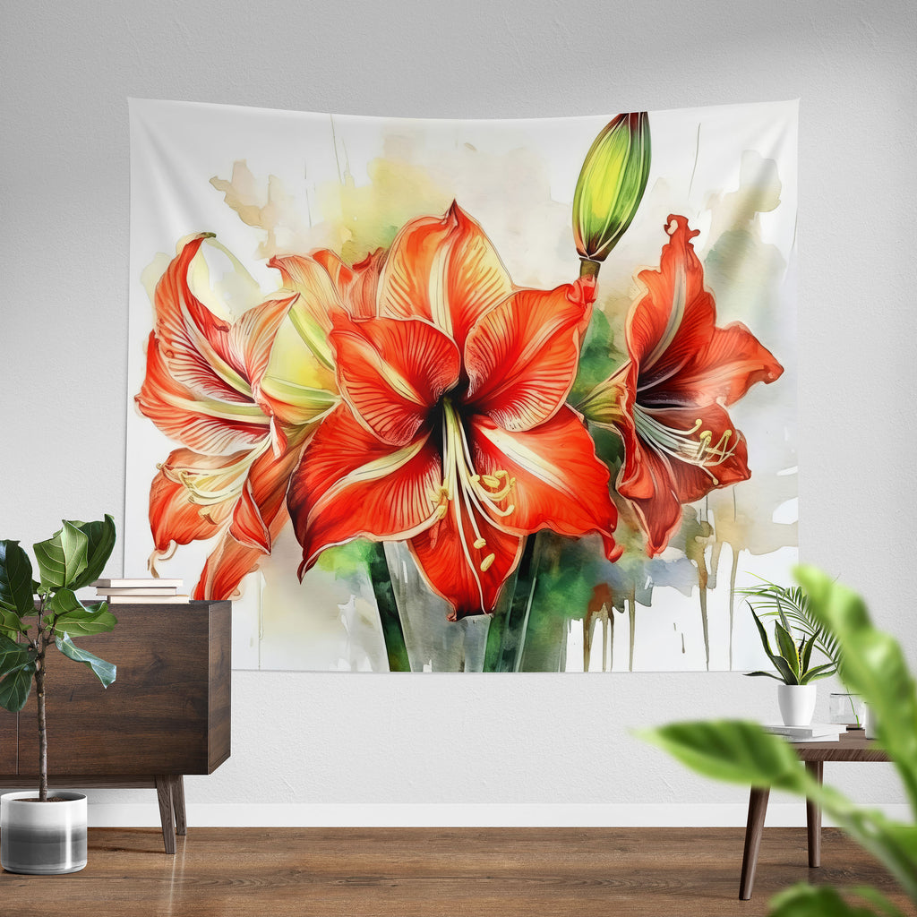 Floral Tapestry, Amaryllis