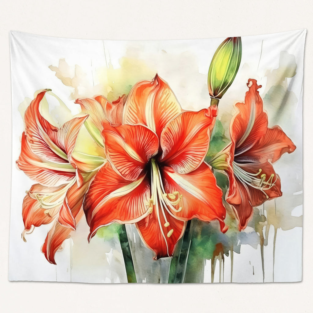 Floral Tapestry, Amaryllis