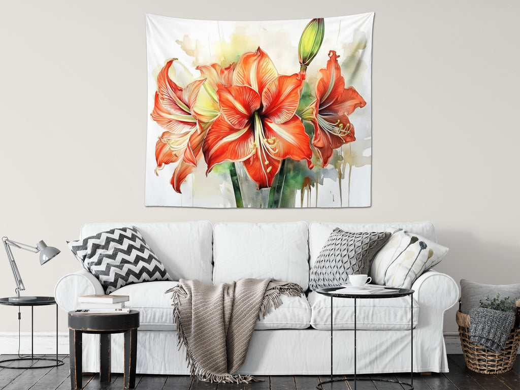 Floral Tapestry, Amaryllis