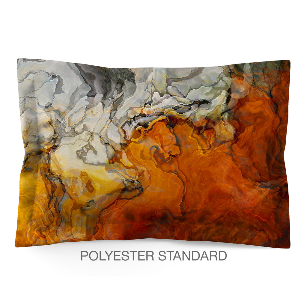 Abstract Shams in Cotton or Polyester, Baby Teeth