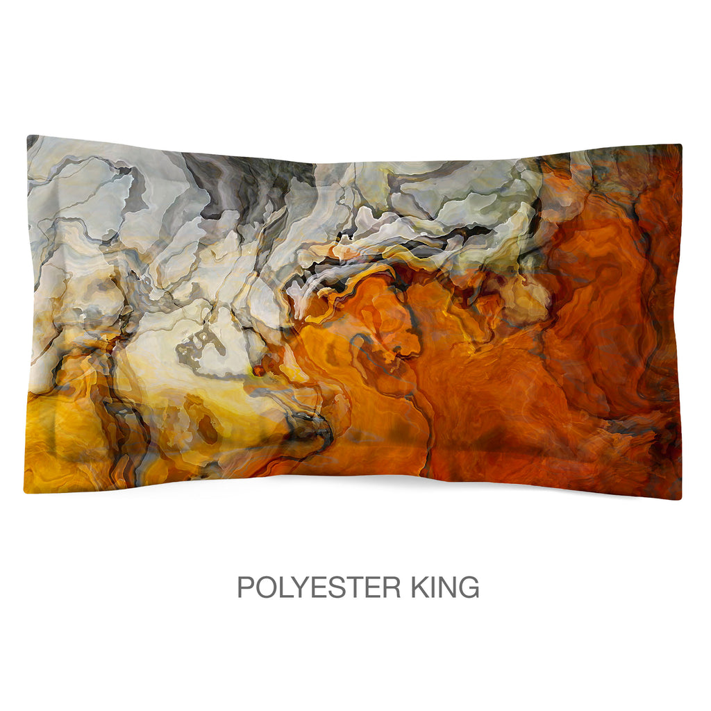 Abstract Shams in Cotton or Polyester, Baby Teeth