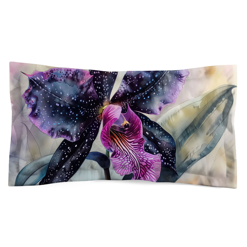 Floral Sham, Black Orchid