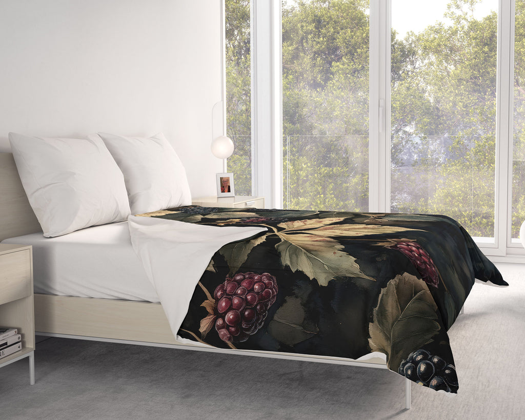 Floral Comforter, Blackberries
