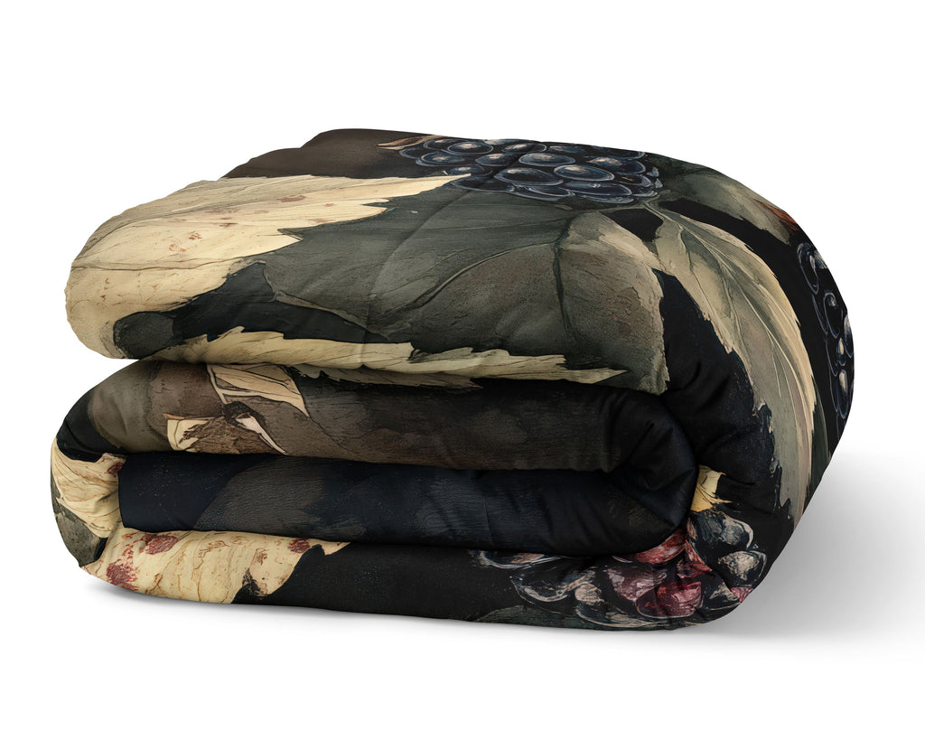 Floral Comforter, Blackberries