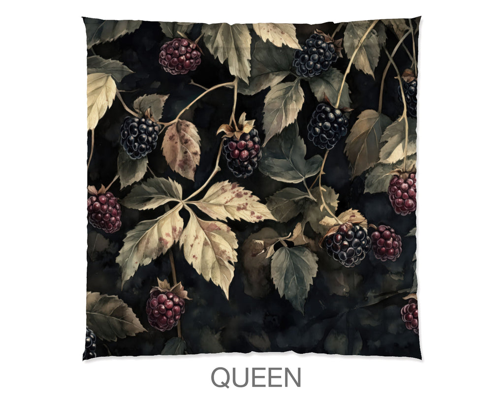 Floral Comforter, Blackberries
