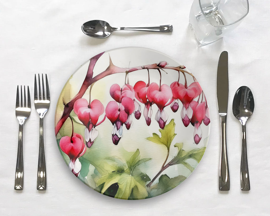 Floral Dinnerware, Bleeding Heart