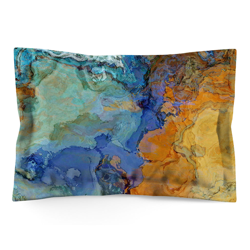 Abstract Shams in Cotton or Polyester, Bridge