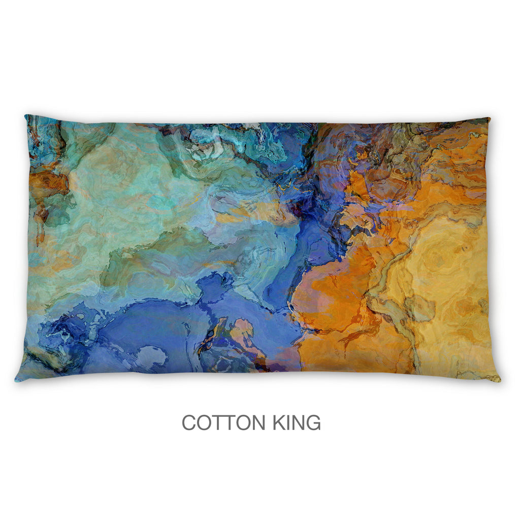 Abstract Shams in Cotton or Polyester, Bridge