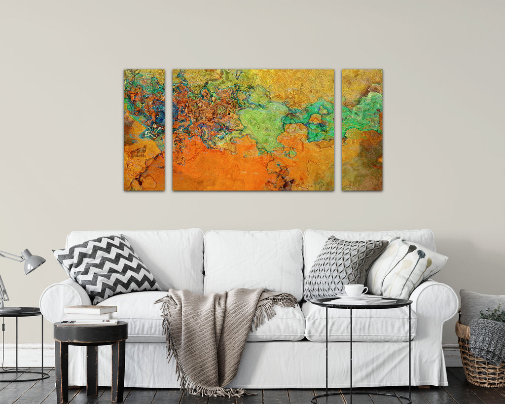 Canvas Print, 30x60 to 40x78, Brush Fire