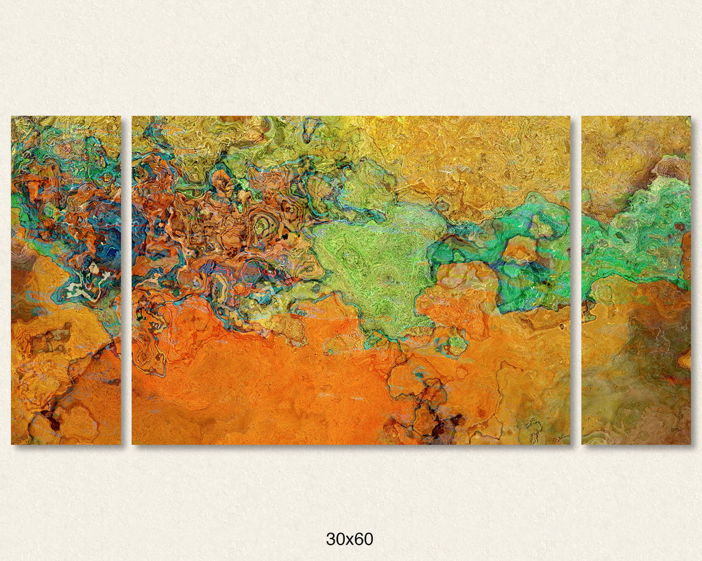 Canvas Print, 30x60 to 40x78, Brush Fire