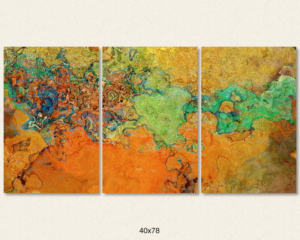 Canvas Print, 30x60 to 40x78, Brush Fire