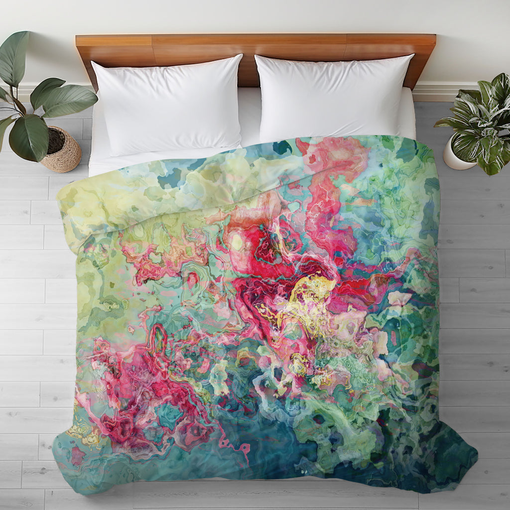 Abstract King, Queen or Twin Duvet Cover, Clarity
