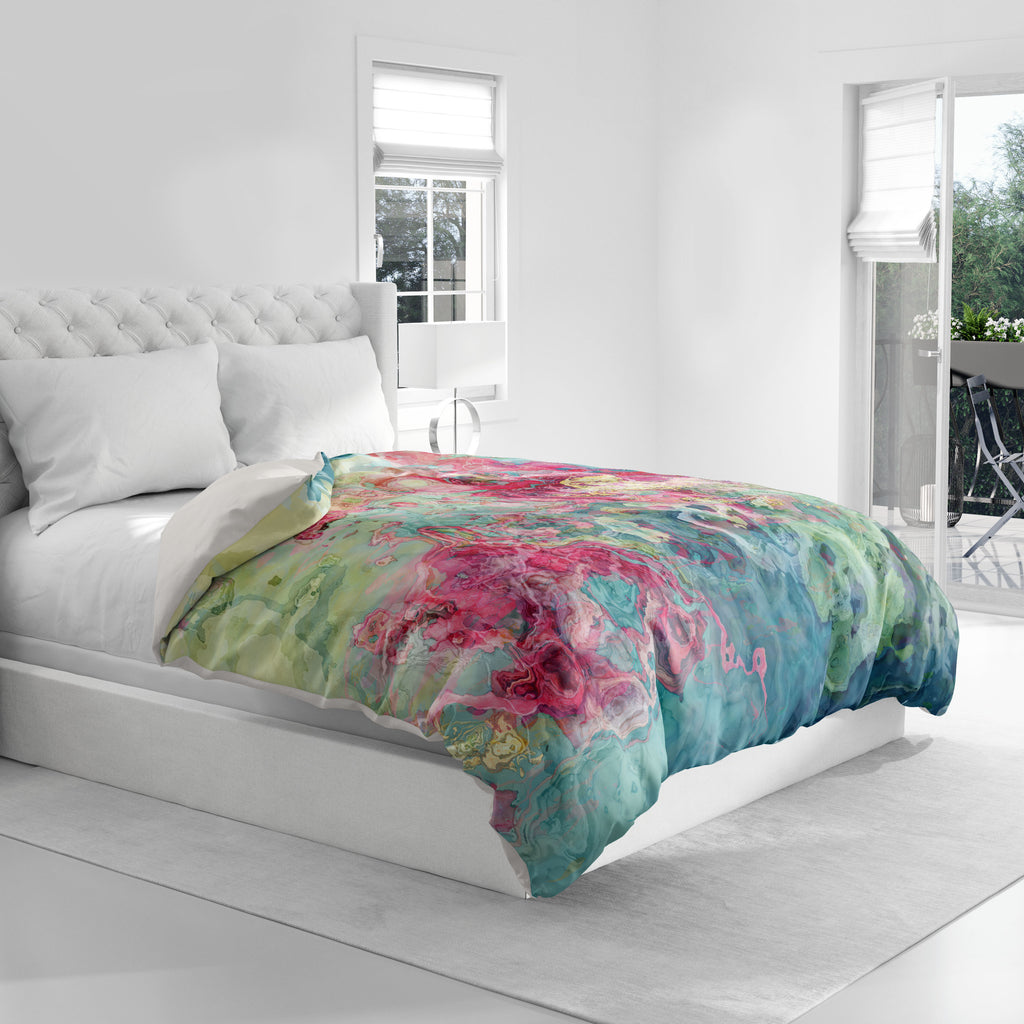 Abstract King, Queen or Twin Duvet Cover, Clarity