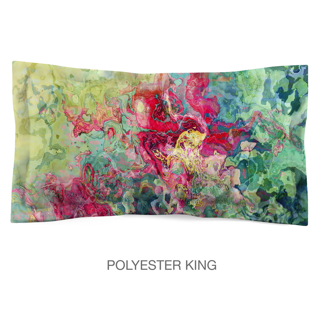 Abstract Shams in Cotton or Polyester, Clarity