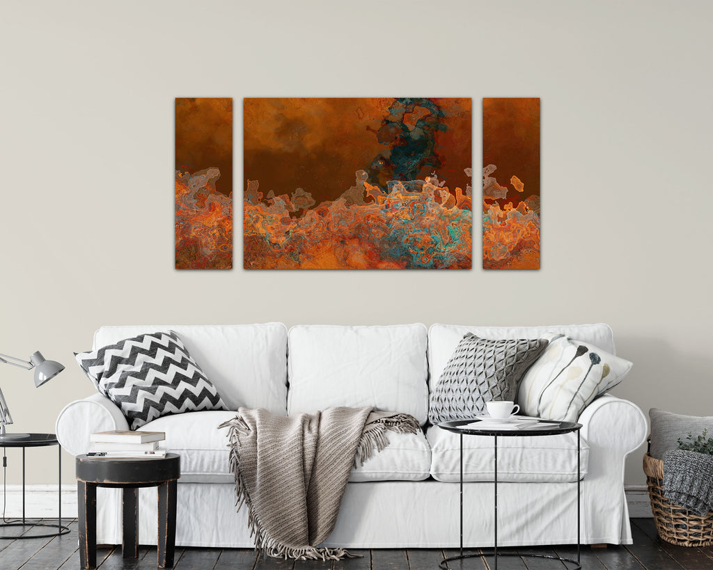 Canvas Print, 30x60 to 40x78, Copper Passion