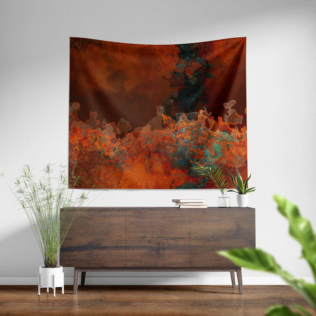 Abstract Tapestry, Copper Passion